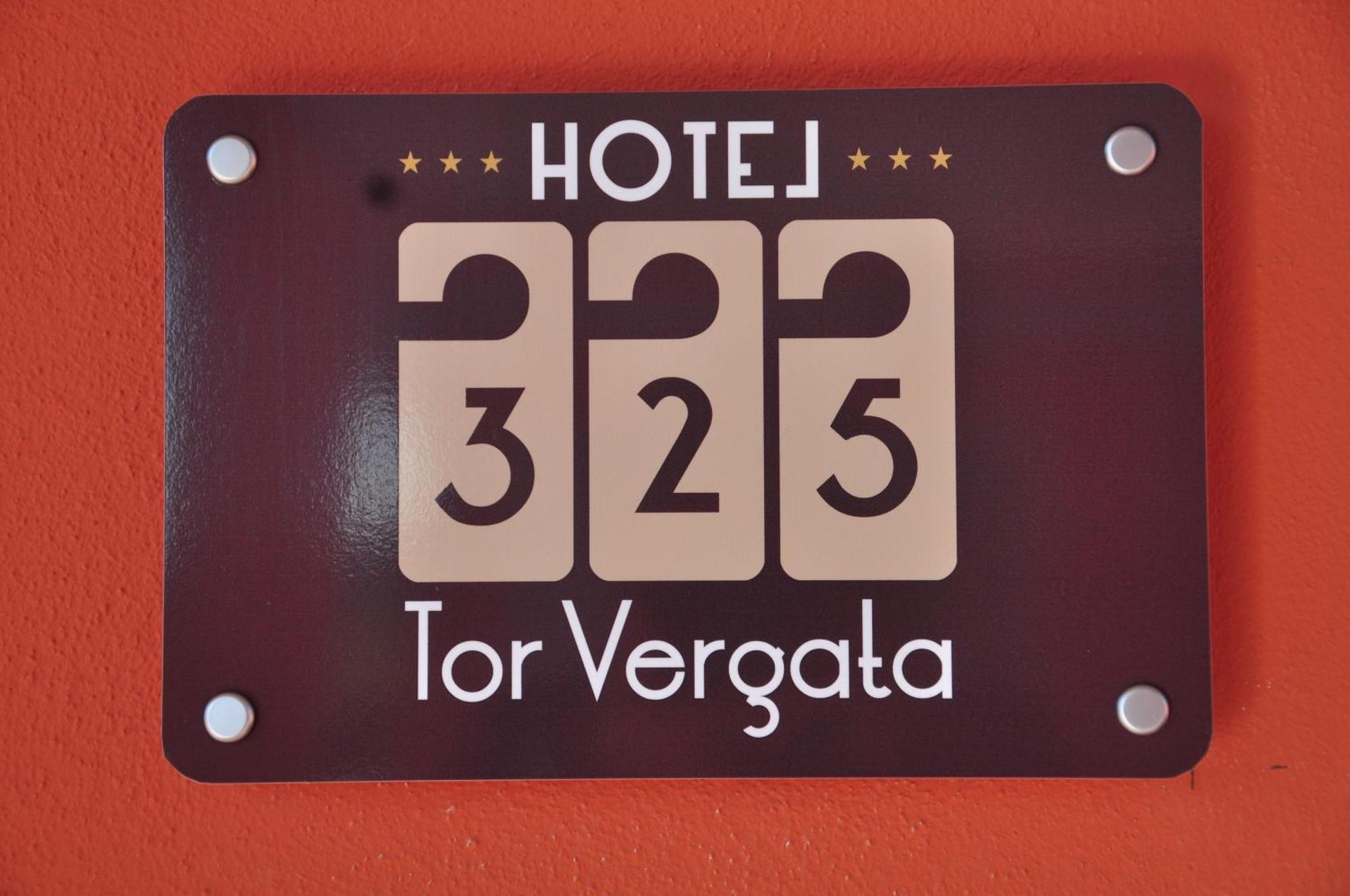 Hotel 325 Tor Vergata Róma Kültér fotó